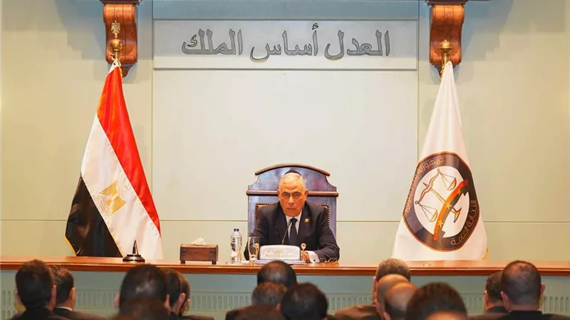 النائب العام يلتقي مستشارين وموظفي نيابة الإسكندرية.. صور