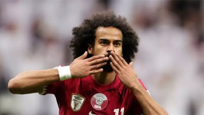 أكرم عفيف يحقق أرقامًا تاريخية في كأس آسيا 2023   