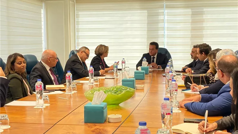 وزير الصحة يستقبل المدير الإقليمي للتنمية البشرية لمناقشة سبل التعاون