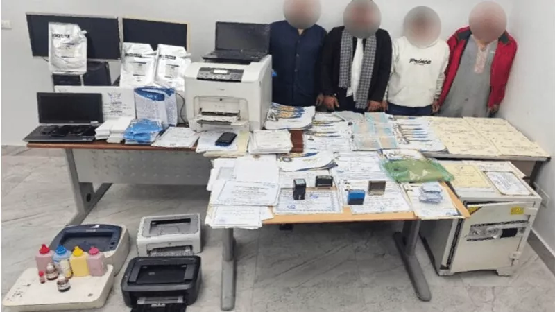 الداخلية تُداهم عصابة النصب على راغبي العمل بمجال التمريض