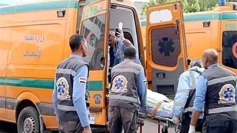 غاز البوتاجاز يتسبب في إصابة 5 أشخاص بالحسينية 