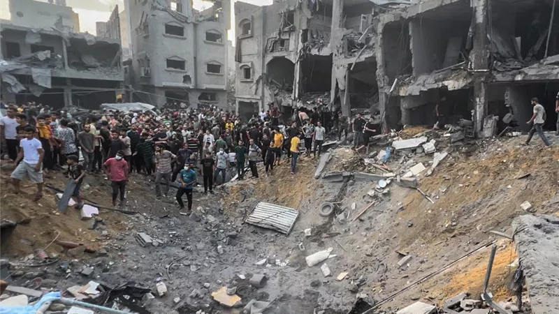 بدء عملية إخلاء السكان من منطقة جباليا شمال القطاع