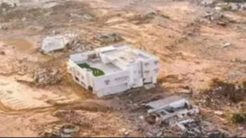 معجزة.. منزل ليبي لم ينهار من عاصفة دانيال ويقف شامخاً