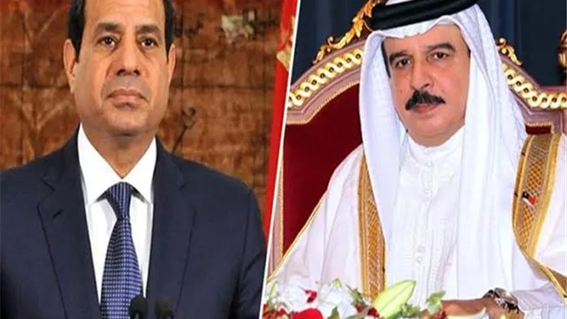 الرئيس السيسي وعاهل البحرين يبحثان جهود وقف إطلاق النار بغزة