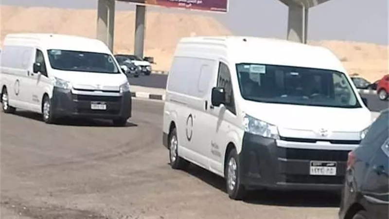 تشييع جثمان والدة دينا الشربيني إلى مثواه الأخير