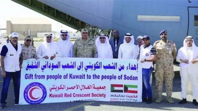 بحمولة 10 أطنان.. إقلاع الطائرة الثانية من الجسر الجوي الكويتي لإغاثة السودان
