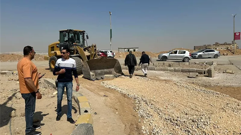 الجيزة: رفع 1200حالة إشغال بالمحال والمقاهي والكافيهات