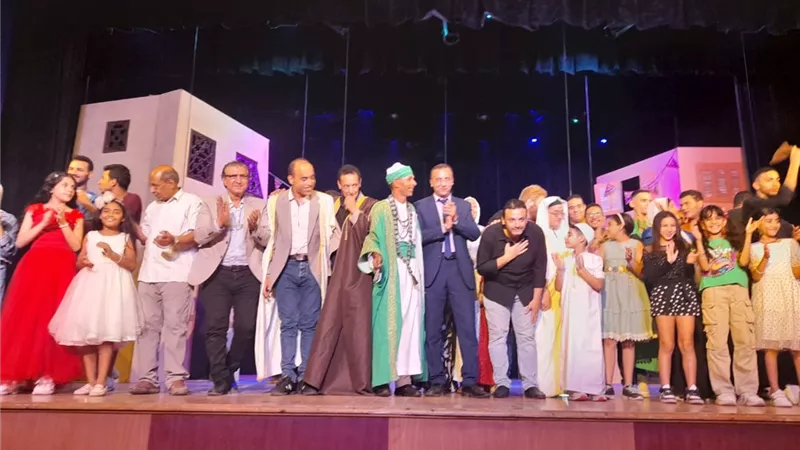 بمسرح كامل العدد.. ثقافة المنوفية تحتفي بذكري المولد النبوي