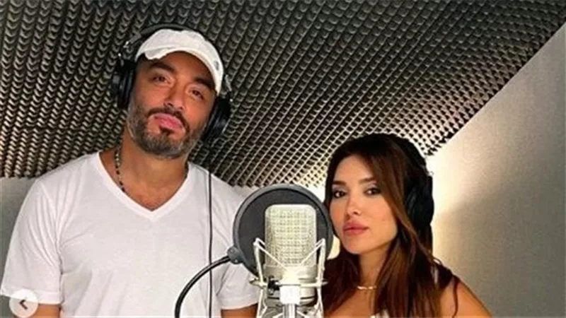 رامي جمال برفقة زوجته يتعاونان في أغنية جديدة