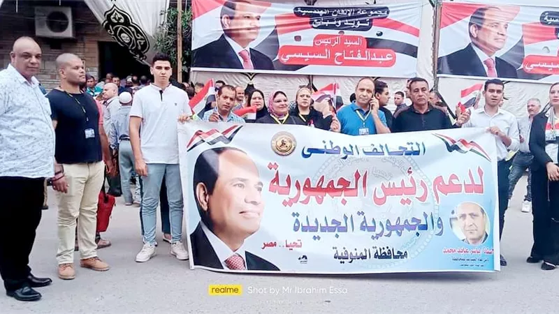 التحالف الوطني بشبين الكوم يدعم الرئيس لـفترة رئاسية جديدة