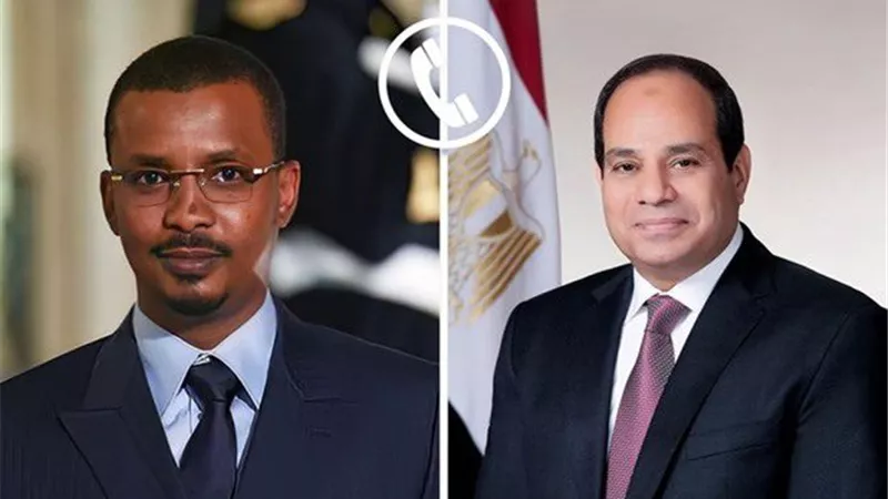 السيسي يهنئ نظيره التشادي بمناسبة فوزه بالانتخابات الرئاسية
