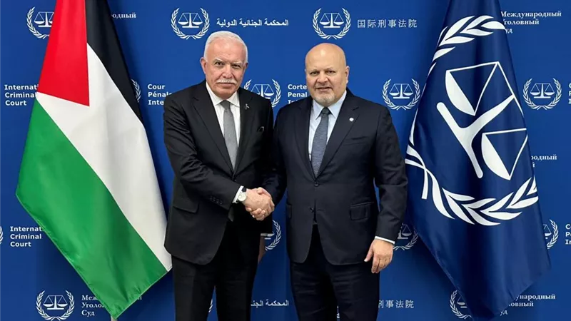 المالكي يطلع المدعي العام للجنائية الدولية على مجمل التطورات الفلسطينية