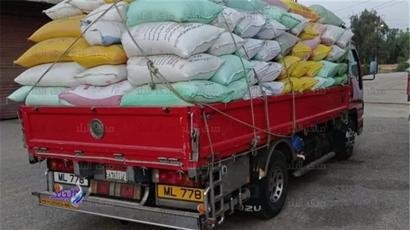 ضبط 200 طن قمح محلي قبل تهريبه وبيعه بالسوق السوداء في الزقازيق
