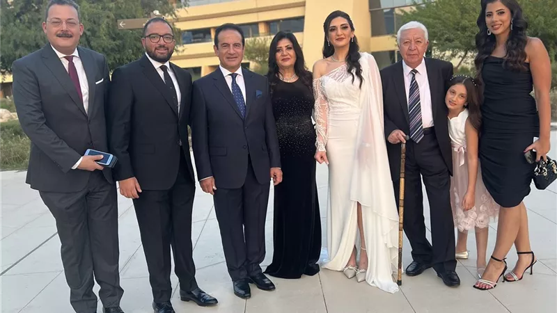 ابنة الفنان الكبير محمد ثروت تحتفل بزواجها في أبوظبي