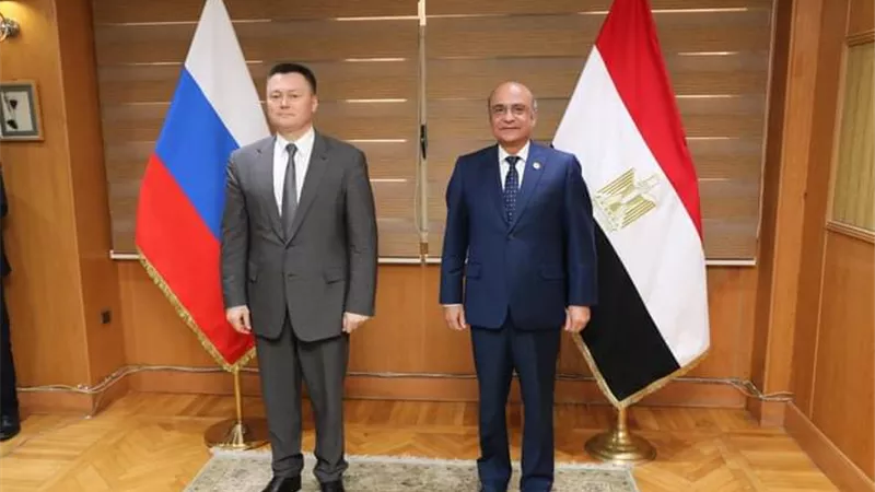 وزير العدل يبحث مع النائب العام الروسي التعاون المشترك بين الدولتين