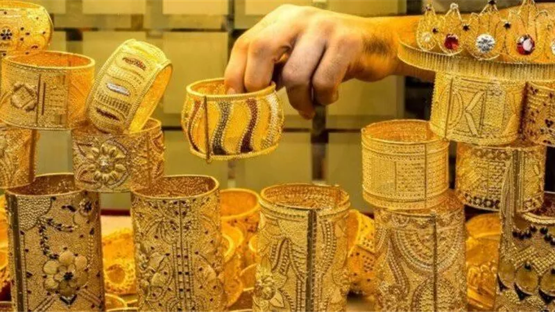 ارتفاع المعدن الأصفر بمحلات الصاغة.. عيار 21 يسجل هذا