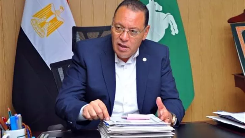 غراب يتابع أعمال إصلاح وصيانة أسلاك وأعمدة الكهرباء بـ بلبيس 