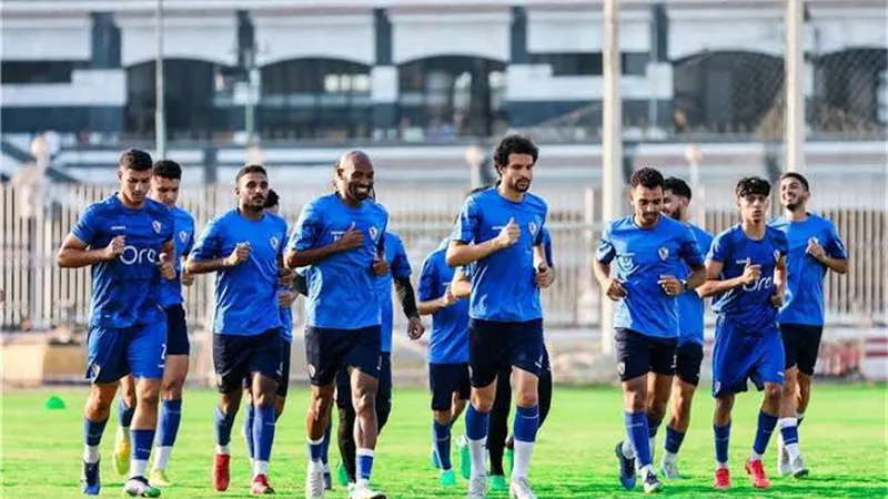 الزمالك يختتم تدريباته استعدادًا لمواجهة الداخلية