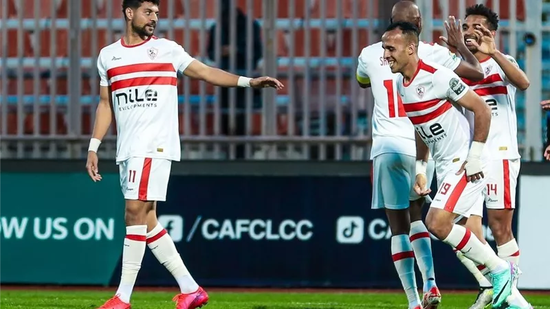 قائمه الزمالك لمواجهة الداخلية وعوده احمد فتوح