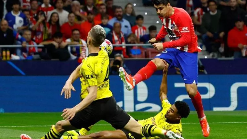 تشكيل مباراة أتلتيكو مدريد وبوروسيا دورتموند المتوقع في دوري الأبطال 