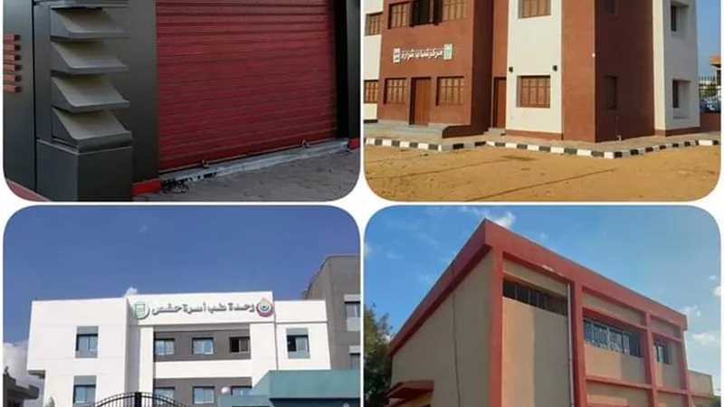 متابعة مستمرة للمشروعات الجاري تنفيذها ضمن «حياة كريمة» بالبحيرة