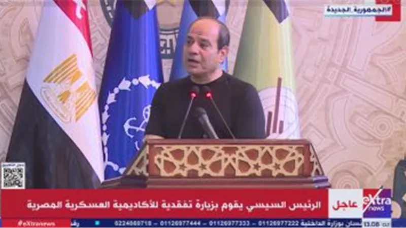 السيسى: لدينا 9 ملايين ضيف موجودين على أرض مصر