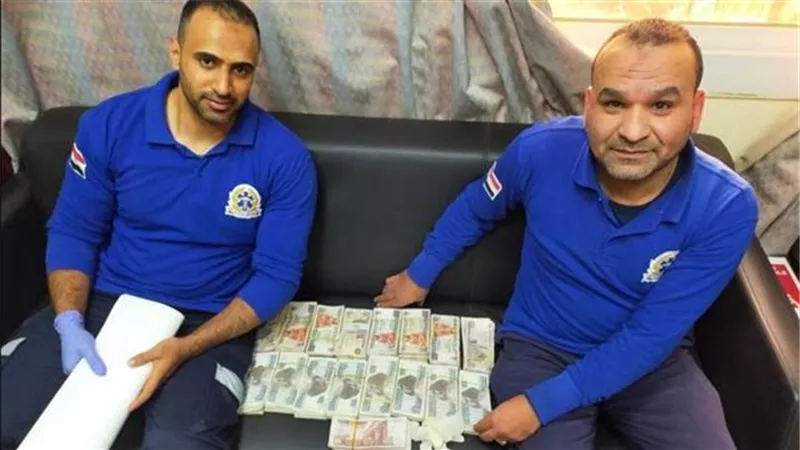 في لفته إنسانية.. مسعفان يعيدا ربع مليون جنيه لأسرة مصاب فى حادث بالقاهرة