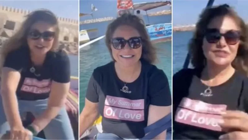 ليلى علوي تعبر عن حبها للإسكندرية بأغنية 