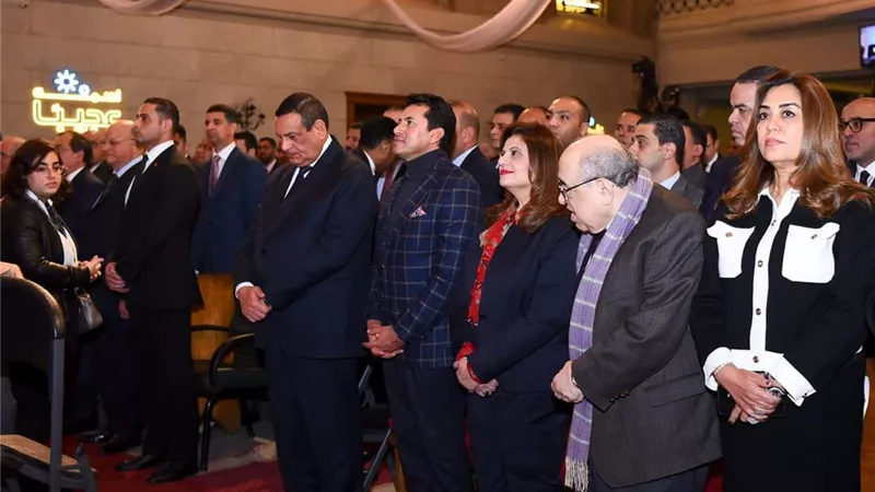وزيرة الهجرة تشارك في احتفالية الكنيسة الإنجيلية بعيد الميلاد المجيد