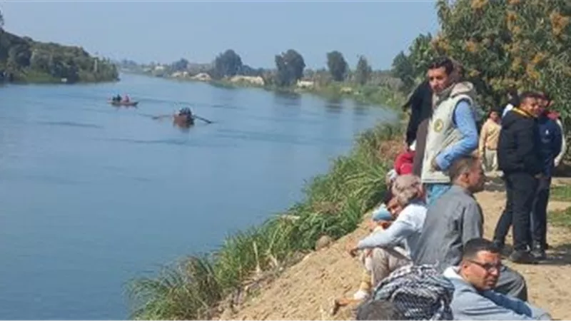مصرع شخصين غرقا بنهر النيل فى بنى سويف