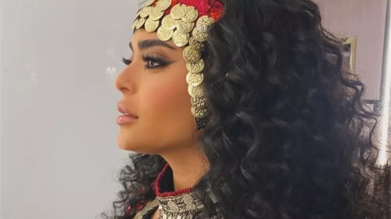 أسماء جلال بزي نساء سيناء في برومو 