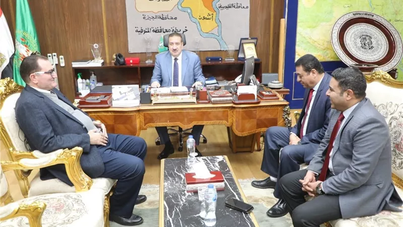 محافظ المنوفية: التنسيق مع وزارة الزراعة للتوسع في إقامة المنافذ استعدادًا لشهر رمضان 