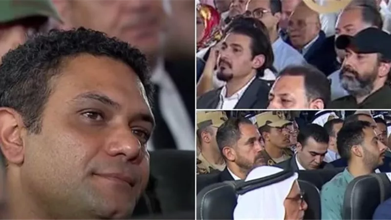 وفد من الفنانين يشاركون في زيارة رئيس الوزراء إلى شمال سيناء