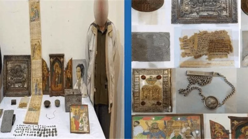الداخلية تضبط عصابة الاتجار في الآثار بالفيوم