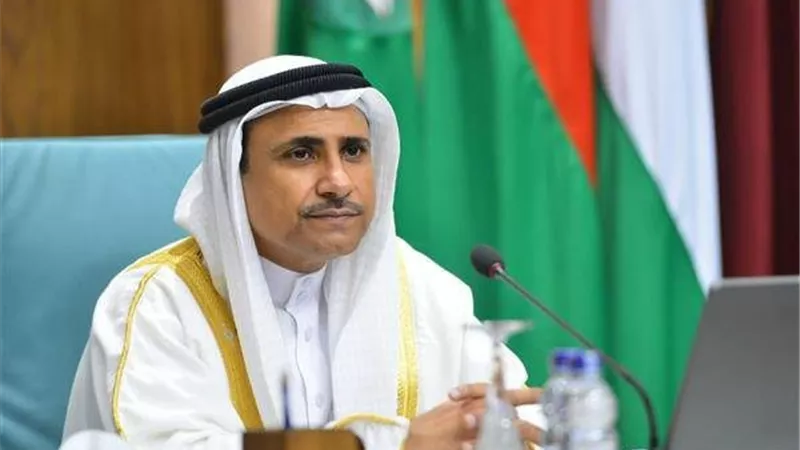 رئيس البرلمان العربي: الاحتلال يتهرب من جرائمه بادعاءات كاذبة ضد مصر