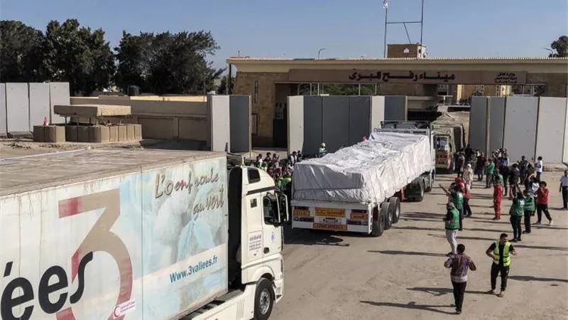 الخارجية: مصر لم تمنع دخول أي شاحنات لقطاع غزة
