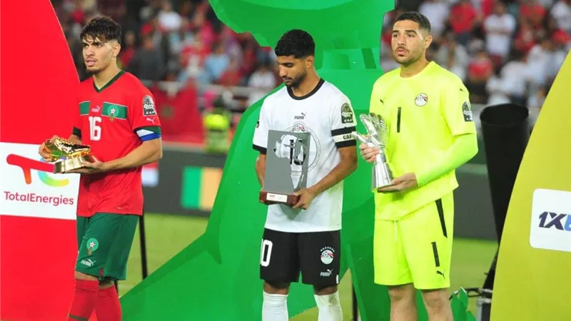 الموهوبون المصريون يستحقون المديح: تواجد رباعي في التشكيلة المثالية لأمم إفريقيا