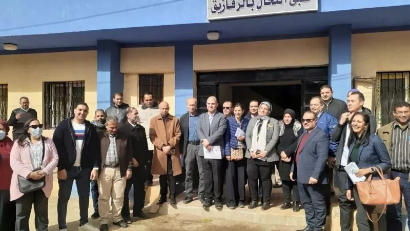 وفد الاتحاد الأوربي يتفقد مشروعات القطاع المركزي للتنمية المجتمعية بالشرقية