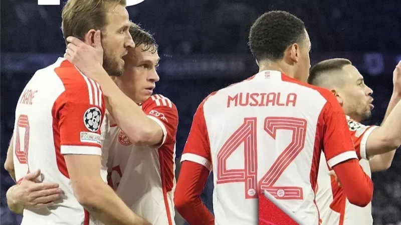 عودة ثمانيات بايرن من جديد ويسحق ماينز في الدوري الألماني