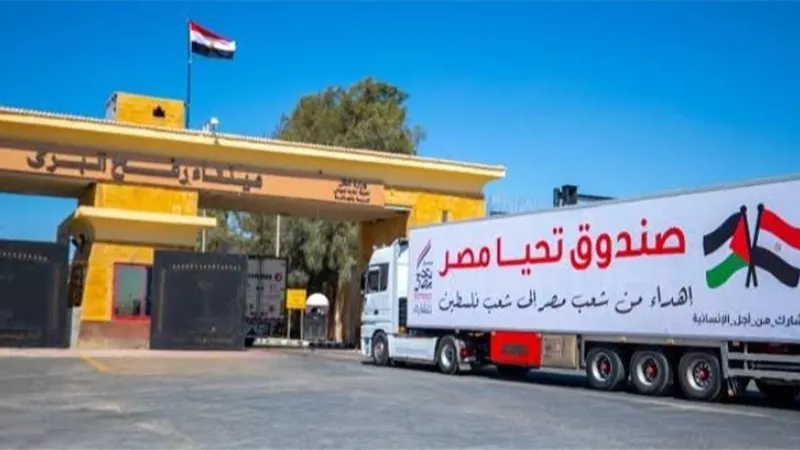 الهلال الأحمر الفلسطيني: تسلمنا 650 شاحنة من معبر رفح ونشكر مصر على مساعداتها 