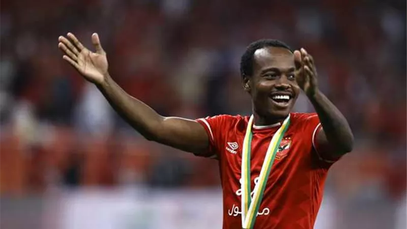بيرسي تاو يقود هجوم الأهلي ضد الهلال السوداني بدوري أبطال أفريقيا