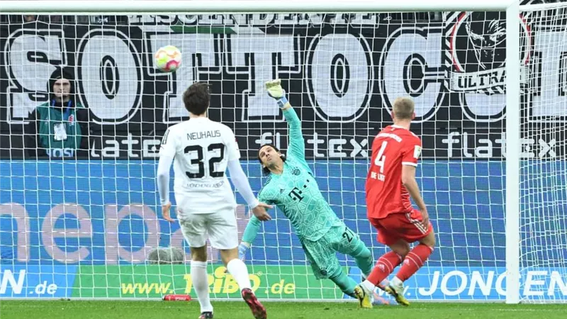 بايرن ميونخ يسقط أمام بوروسيا مونشنجلادباخ بثلاثية في الدوري الألماني 