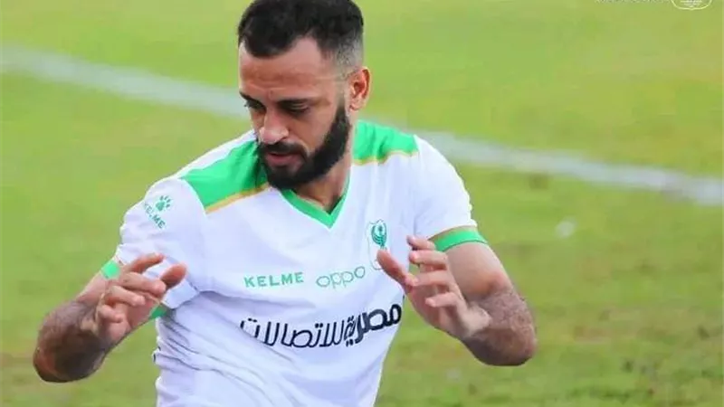مصير المهاجم مروان حمدي مع إدارة المصري البورسعيدي