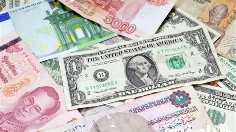 استقرار سعر صرف الدولار والعملات العربية مقابل الجنيه المصري