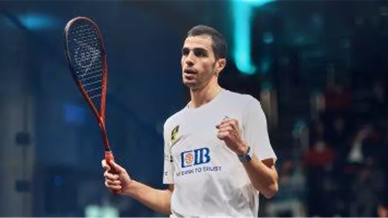 علي فرج يواصل التربع على عرش تصنيف الإسكواش