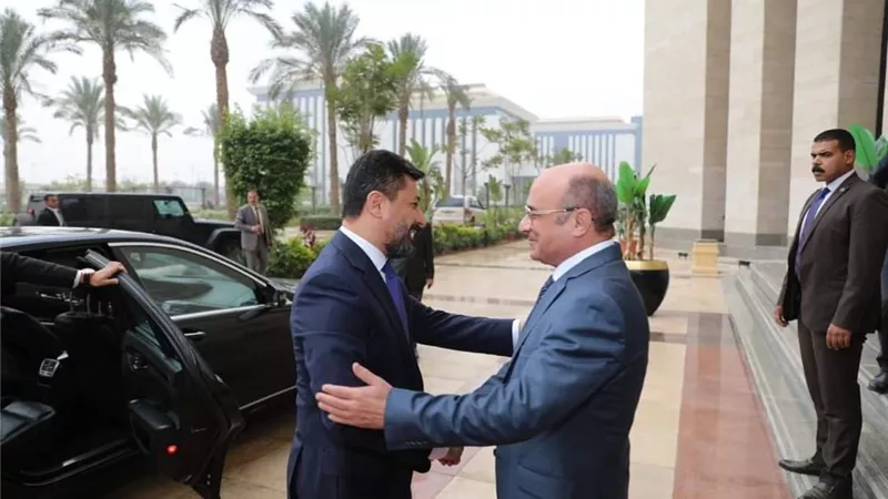 وزير العدل يستقبل نظيره العراقي لبحث سبل التعاون القضائي 