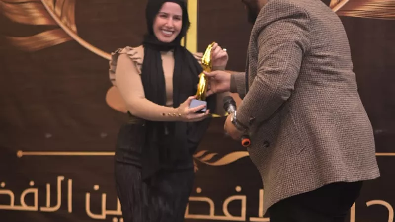 تكريم البلوجر سلمى عبد العظيم في مهرجان 