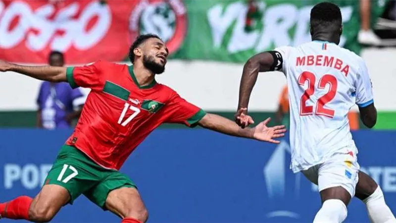 اندلاع اشتباكات بين لاعبي المغرب والكونغو.,. الكاف يصدر قراره
