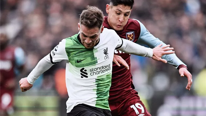 سقوط جديد للريدز.. ليفربول يقع في فخ التعادل أمام وست هام بالدوري الإنجليزي 