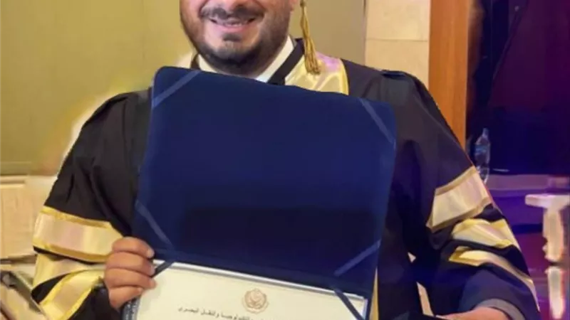 تهنئة قلبية من الصحفي محمد جودة للأستاذ علي أحمد الخطيب